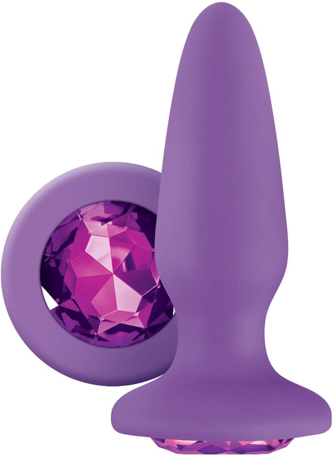 NS Novelties - Glams Gem Plug - Anal Toys Buttplugs Paars