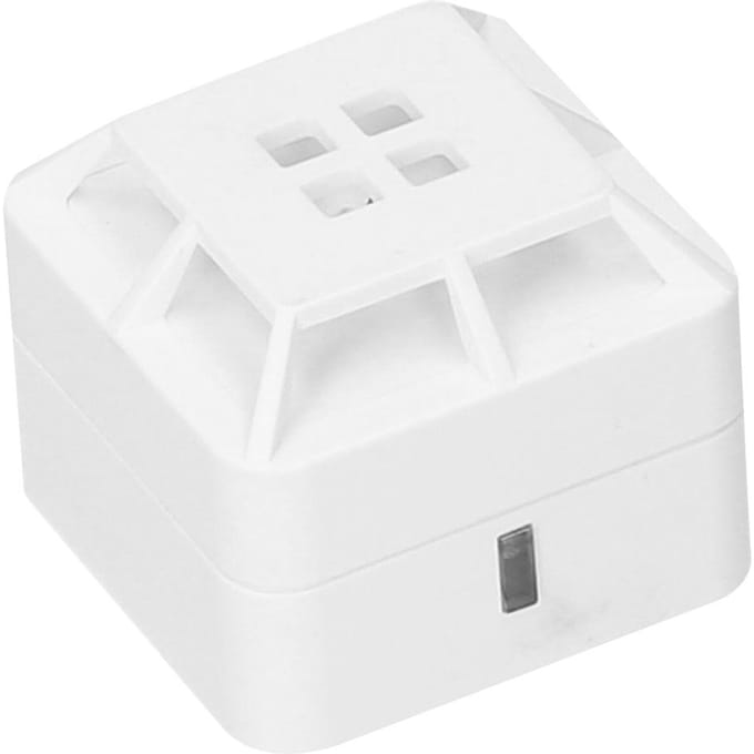 Hittealarm Hittedetector met vaste temperatuur 5 jaar batterijvoeding 85dB alarmsignaal voor huis keuken wit