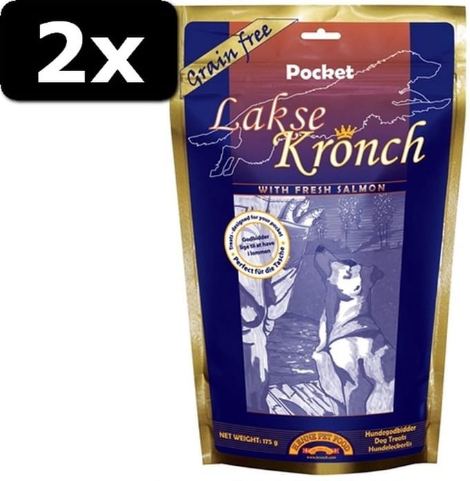 2x HENNE ZALMSNACKS POCKETS 175GR