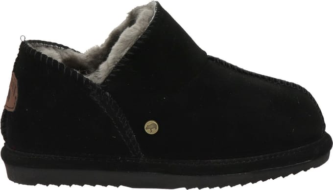 Warmbat Willow Kinder Sloffen - Zwart