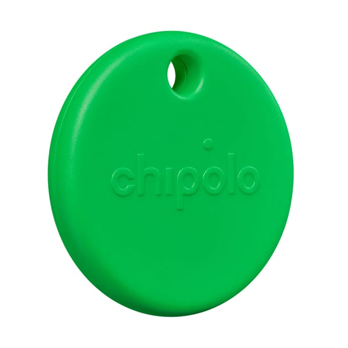 Chipolo POP - Bluetooth Tracker & KeyFinder - Werkt met Apple Find My & Android Find My Device - Tracker Apple iPhone & Android - 120 dB - Groen - 1 Pack