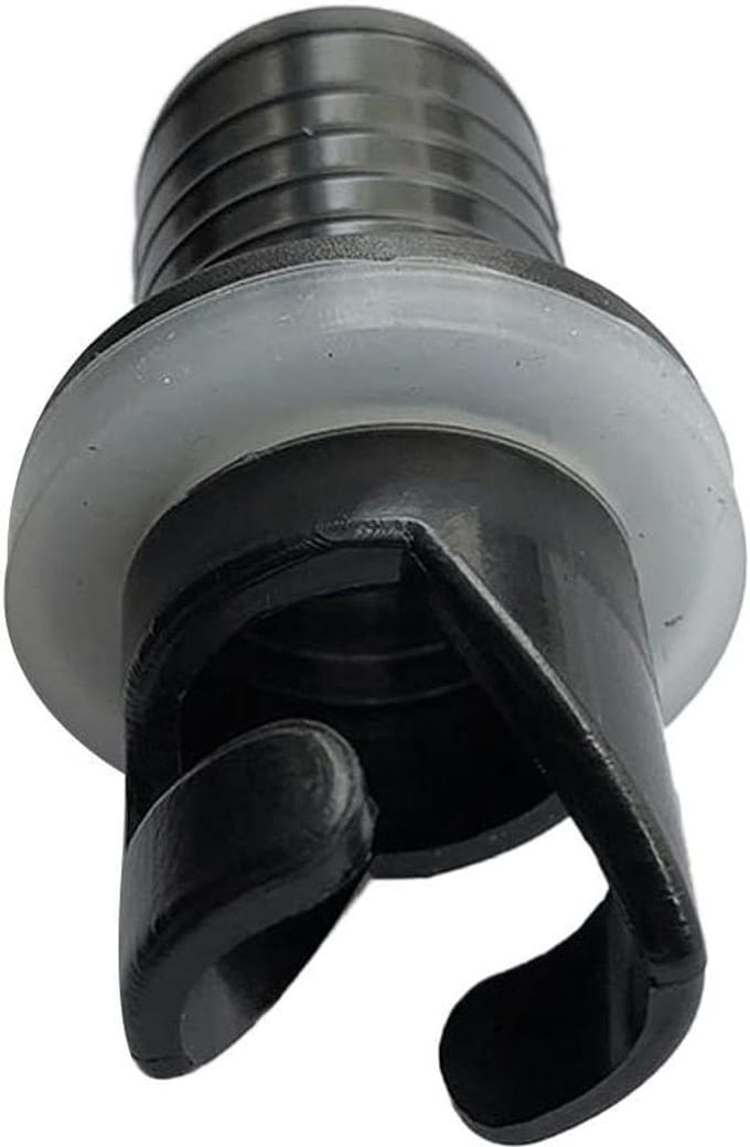Kajak Ventiel Adapter - Boot Accessoire - Opblaasboot Vullen - Hoge Sterkte Nylon - 6 x 3 x 3 cm