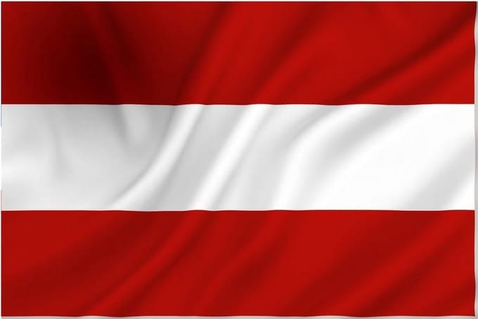 Vlag van Oostenrijk 90 x 150