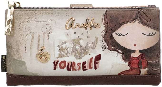 Anekke portemonnee Muse Flexible RFID Wallet Multicolor veelkleurig