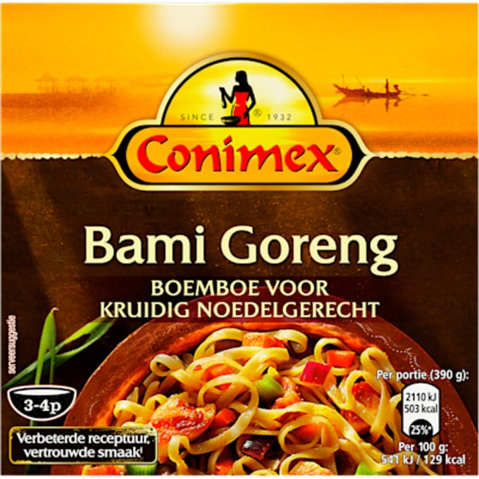 Boemboe bami goreng