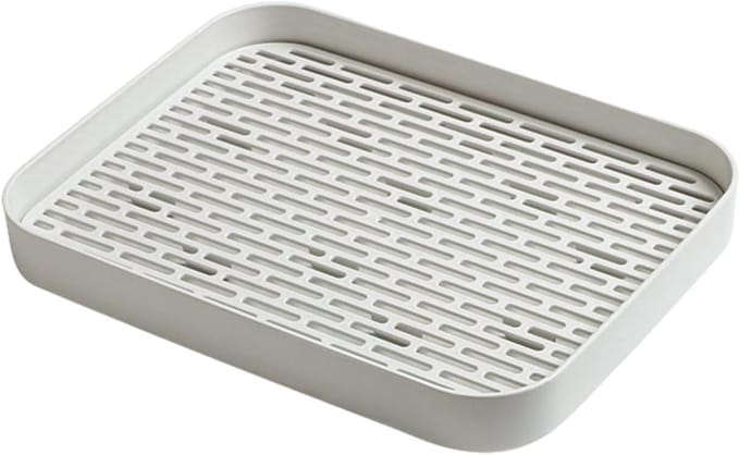 Huisdier Toilet - Potje Klein Dier - Zindelijkheid Training - Veilig Duurzaam Materiaal - Groot Formaat - Donker