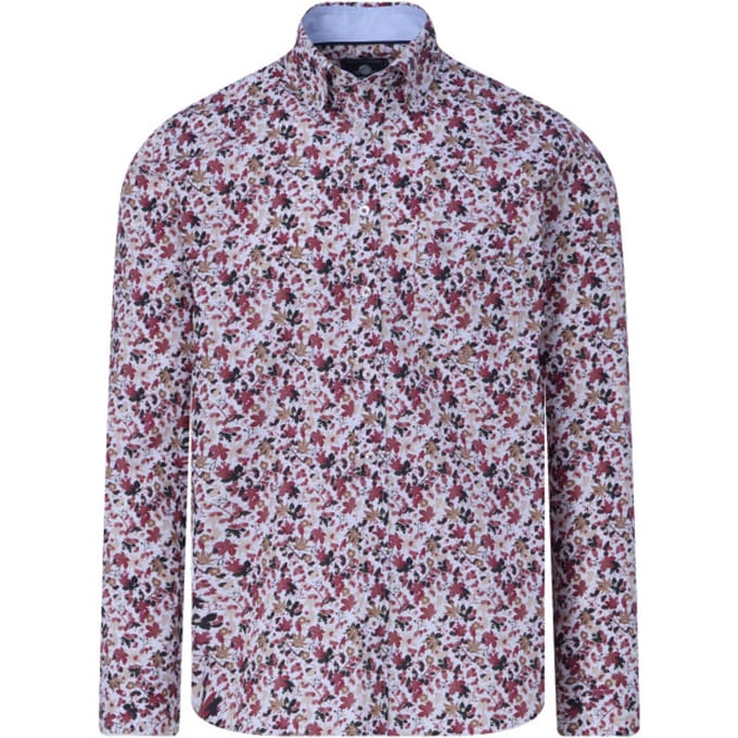 Campbell Casual overhemd met lange mouwen
