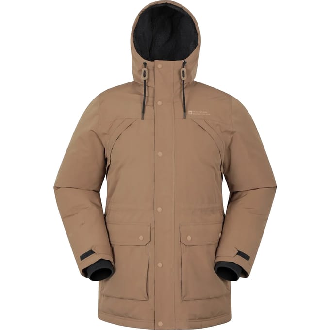 Mountain Warehouse Waterdichte Parka Heren Marlow (Tan)
