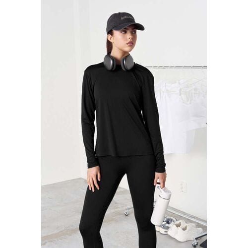 FAMME Relaxed Gym Long Sleeve Black M