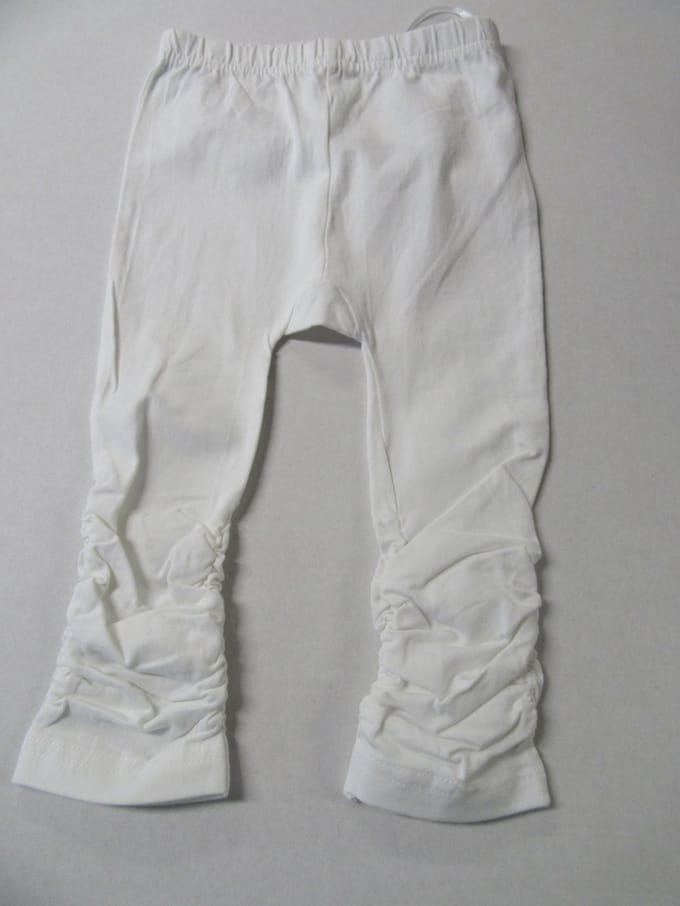 dirkje, meisje, legging , wit , lengte 3/4 ,  5 jaar  110