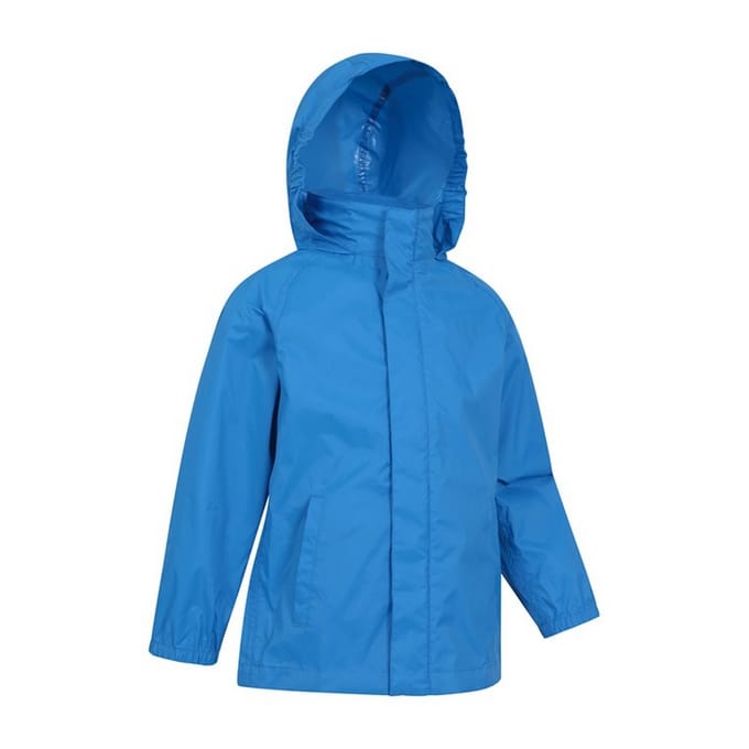 Mountain Warehouse Pakka II Waterdichte Jas voor Kinderen/Kinderen (Kobalt)