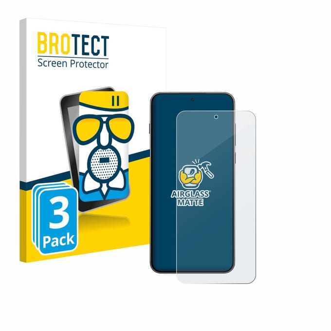 BROTECT - Screenprotector voor OnePlus Nord 5 - Folie Beschermfolie Beschermglas matte 3 Stuks