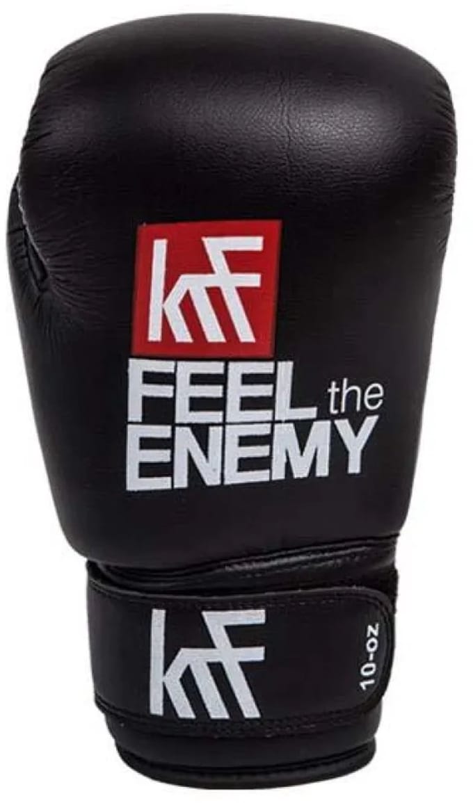 Krf Training Gevechtshandschoenen Zwart 10 oz