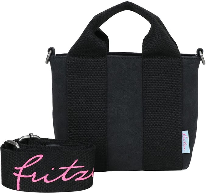 Fritzi aus Preußen schoudertas Bini Jive Crossbody Blackini zwart