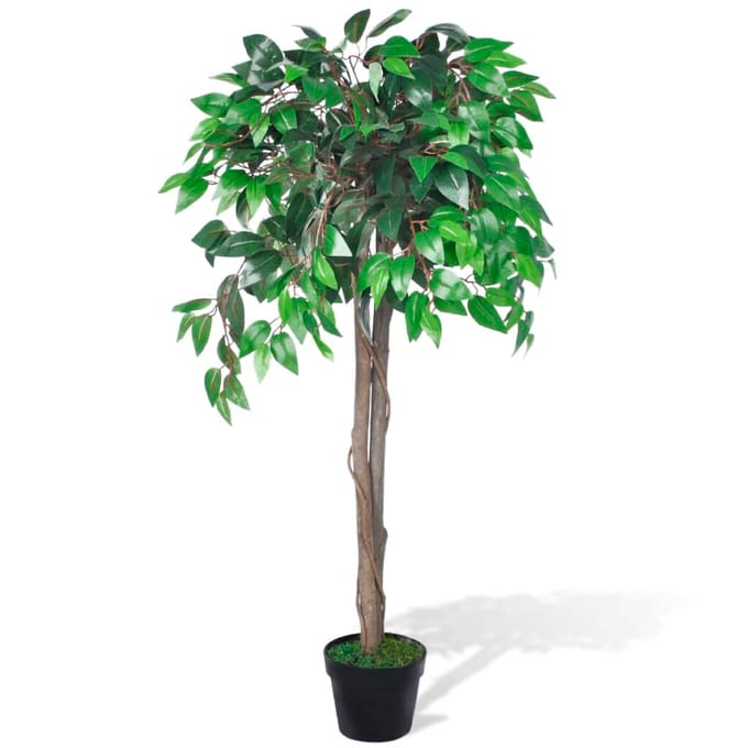 vidaXL - Kunst - vijgenboom - met - pot - 110 - cm