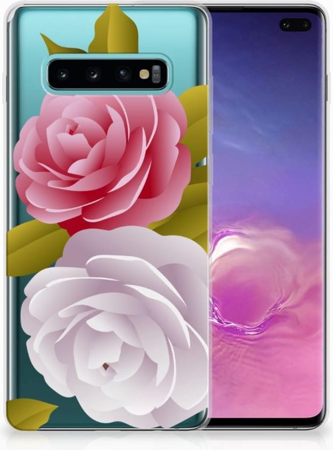 Samsung Galaxy S10 Plus TPU Case Roses