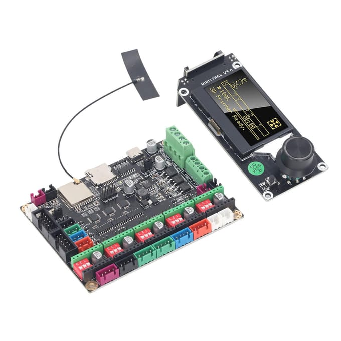 3D Printerbord voor MKS TinyBee V1.0 Grafisch LCD-scherm voor MKS Mini12864 V3.0 met 5 stuks TMC2209 black