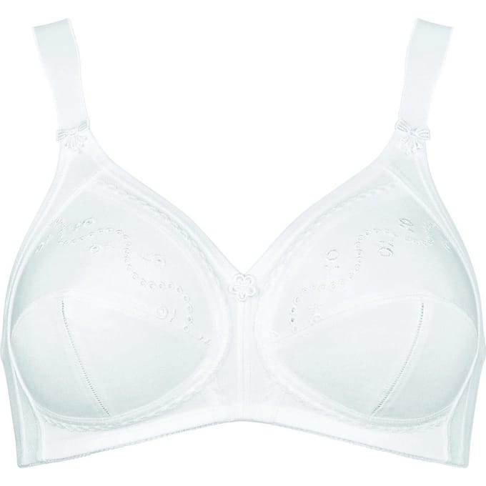 Triumph - Maat 115D - Doreen+Cotton 01 N - WHITE - Vrouwen