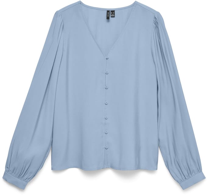VERO MODA - VMLOUISA LS SHIRT WVN NOOS - Dames - Blouses