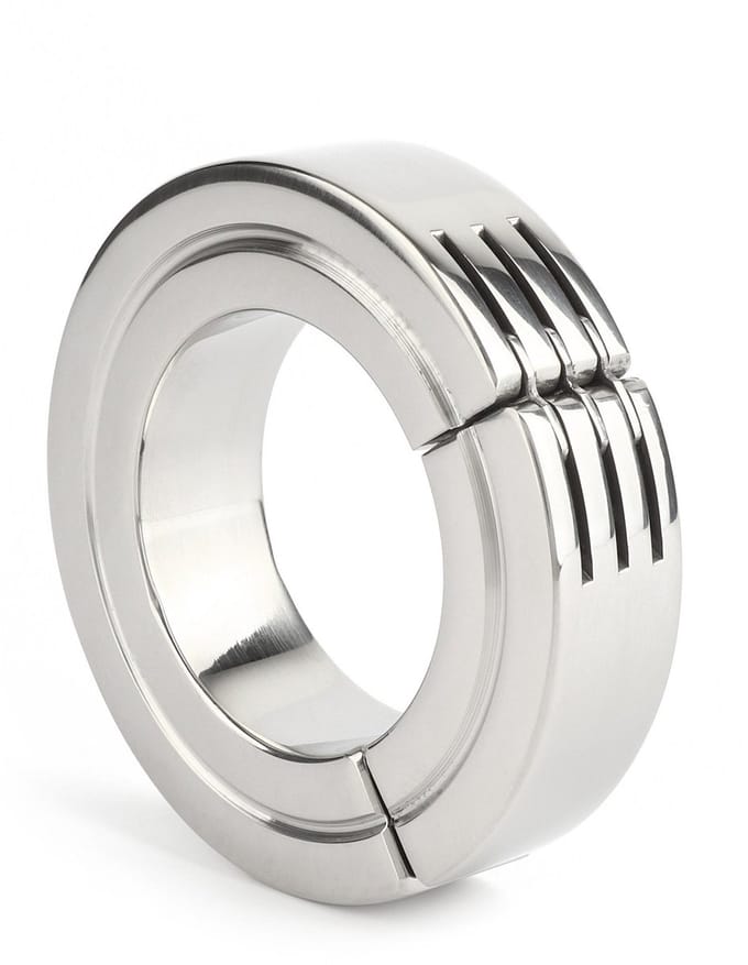 Mr. Steel Penisring Hinged Magnetic 40