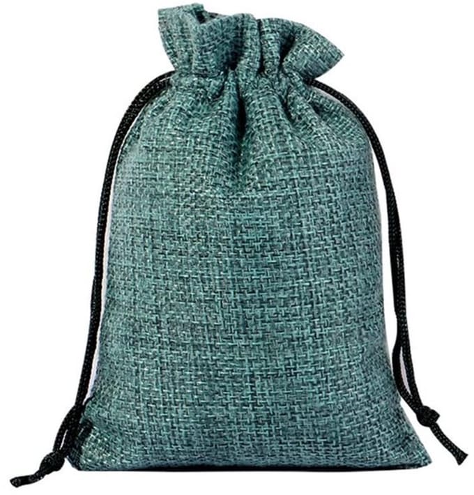 Dailygoody - Duories Jute Cadeauzakjes - Herbruikbare Sieradenzakjes