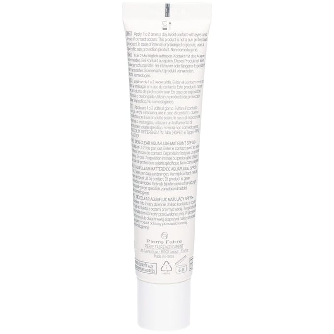 Dexeclear Matterende Aquafluide SPF 50 40 Ml | Acnegevoelige Huid