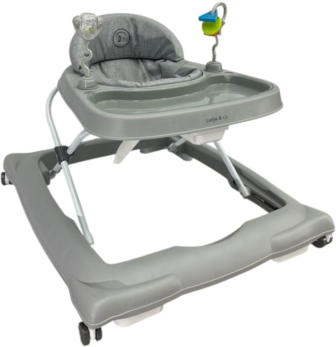 Liefjes & Co Loopstoel - Babywalker Grijs