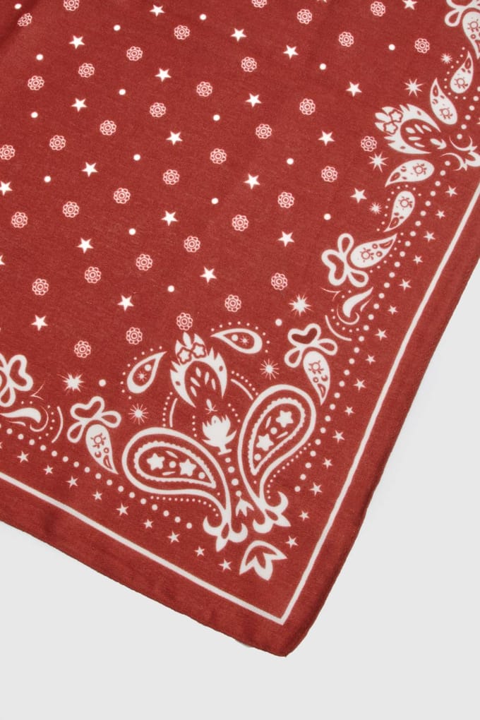 boohoo Dames Rode Nekdoek | Rood