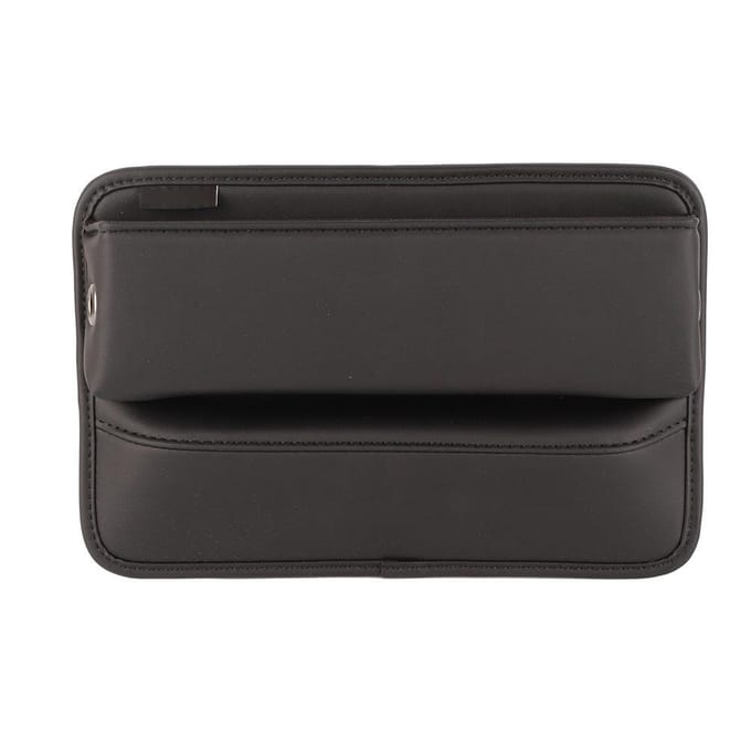 Organisateur d'espace entre les sièges de voiture Multifonctionnel Organisateur de siège de voiture Rangement latéral de console auto noir