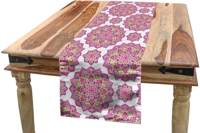 ABAKUHAUS Lotus Essenz Tafelrok – 40x180 cm – 100% Polyester