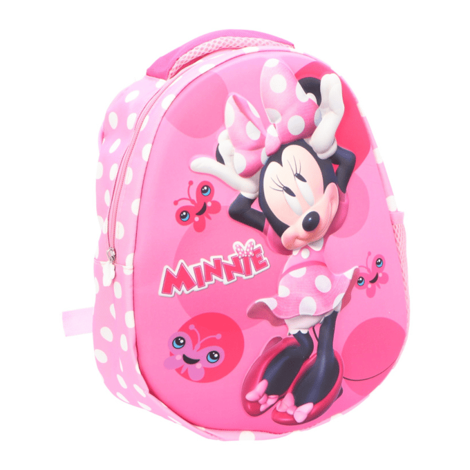 Minnie Mouse 3D Rugzak Eivormig - Schooltas - Polyester - Roze