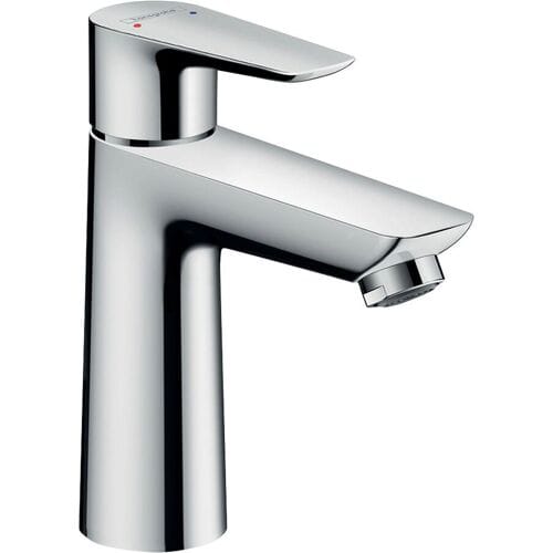 hansgrohe Talis E - Wastafelmengkraan - Ééngreeps bediening - Met afvoerplug - 110mm maat - Chroom