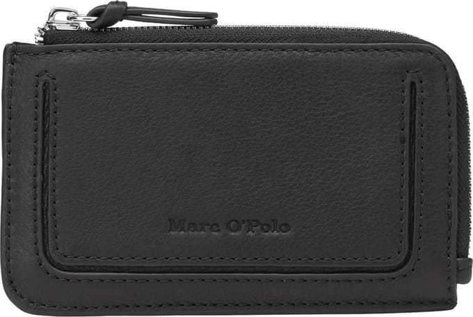Marc O'Polo Kaarthouder Zip Wallet Black Zwart