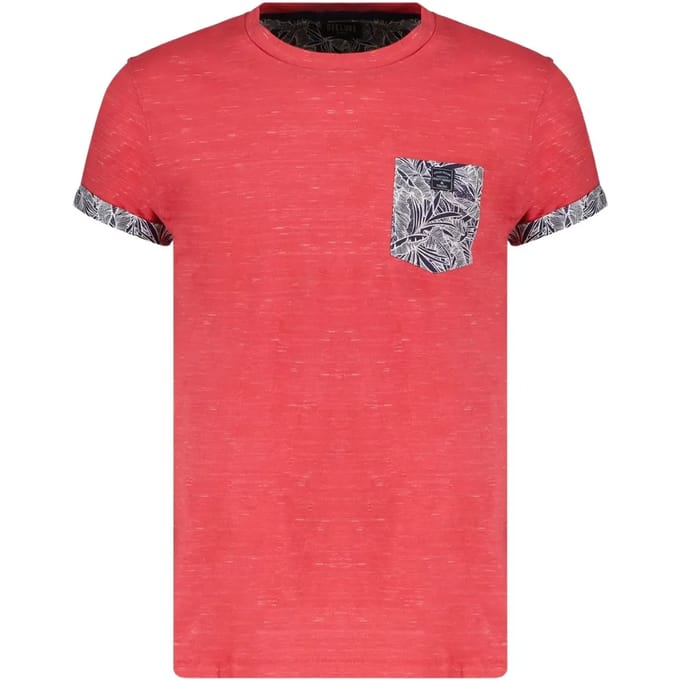 DEELUXE Gemêleerd T-shirt met bedrukte detailsSHAMAR Light Red Mel