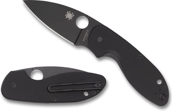 Spyderco Zakmes Efficient Black / Black 8Cr13MoV PE