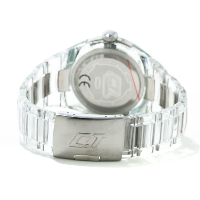 Horloge CHRONOTECH CC7046M-09M. Kwarcowy, Kolor biały. Mężczyzna. gray