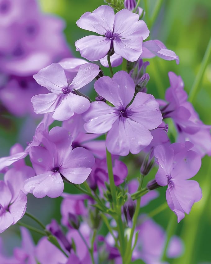 Damastbloem Zaden Hesperis Matronalis Violet Tweejarig