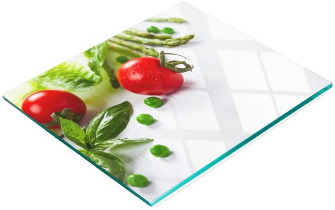 Gehard multifunctioneel decoratief snijplank voor verse groenten 60x52 cm