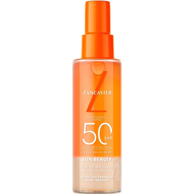 Lancaster Sun Beauty SPF50 beschermend water voor optimale zonbescherming 186 g