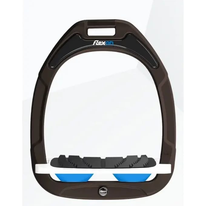 Verfijnde Grip Beugels Bruin/Wit/Blauw Flex-On Green Composite