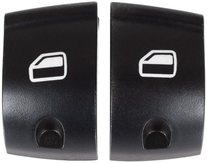 Modecar Audi A6 C6 Serie - Raamschakelaar Knoppen - Links - 2 stuks - Vervangingsonderdeel