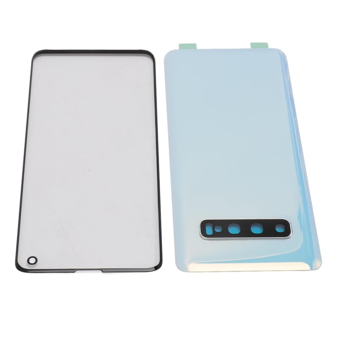Coque arrière de remplacement pour Galaxy S10 Pre noir