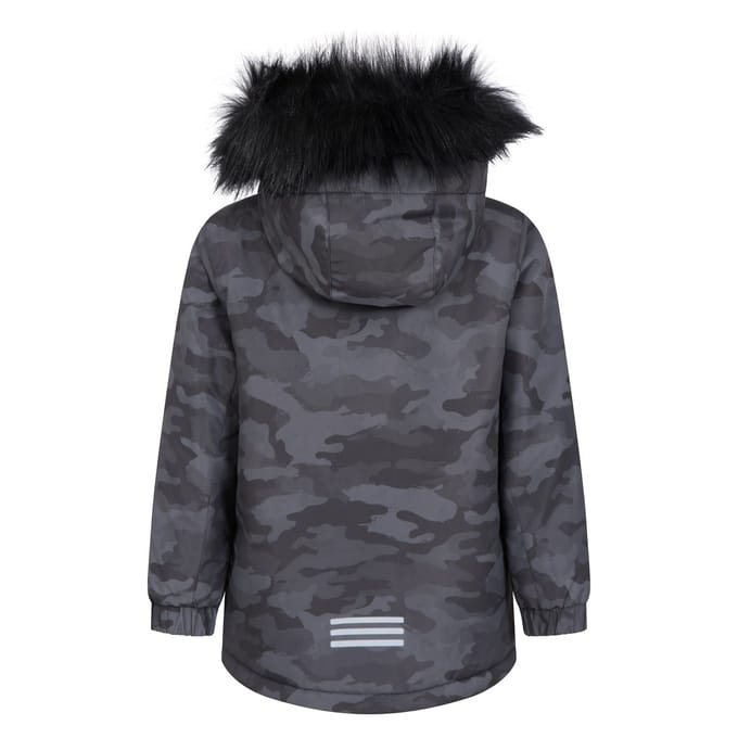 Mountain Warehouse Kinder/Kinder Ranger Camouflage Waterafstotend Jasje (Grijs)