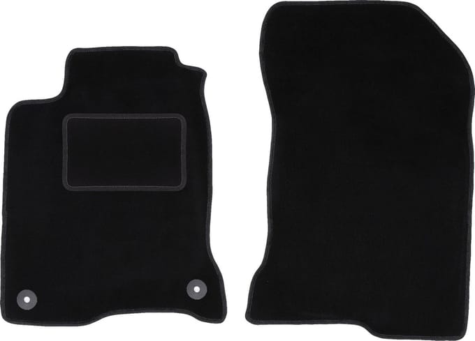 Voormatten zwart voor: Renault Laguna III coupé (2007-2015)