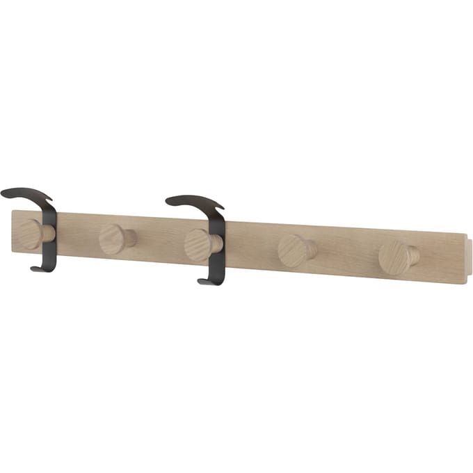 Muuto Plank Kapstok - eiken/zwart