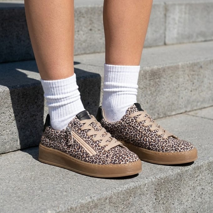 Gabor Gabor Leopard Sneakers beige Suéde