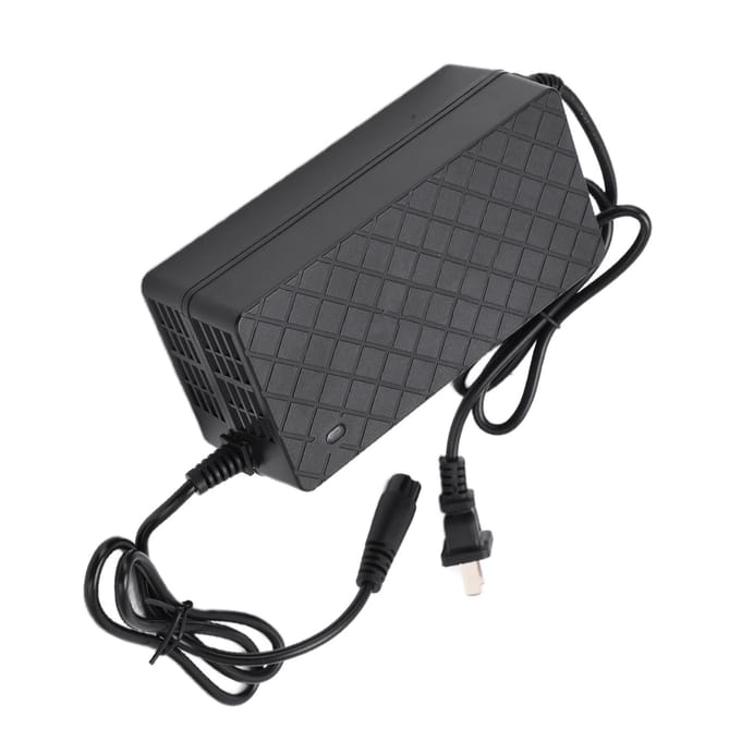 Scooter Batterijlader 24V Zuur Scooter Batterij Laadadapter gray