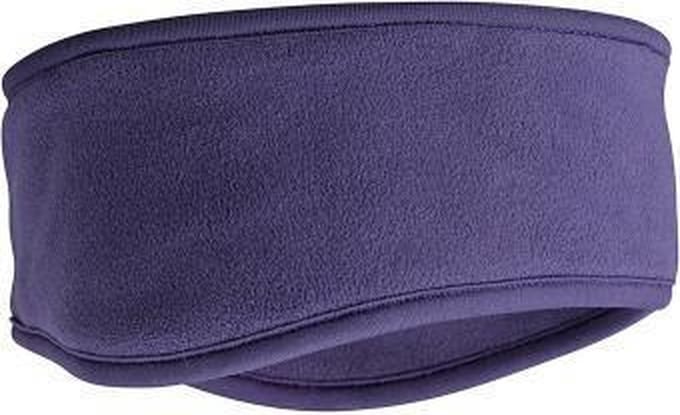 Jumada's - Warme Fleece Hoofdband Paars / Aubergine