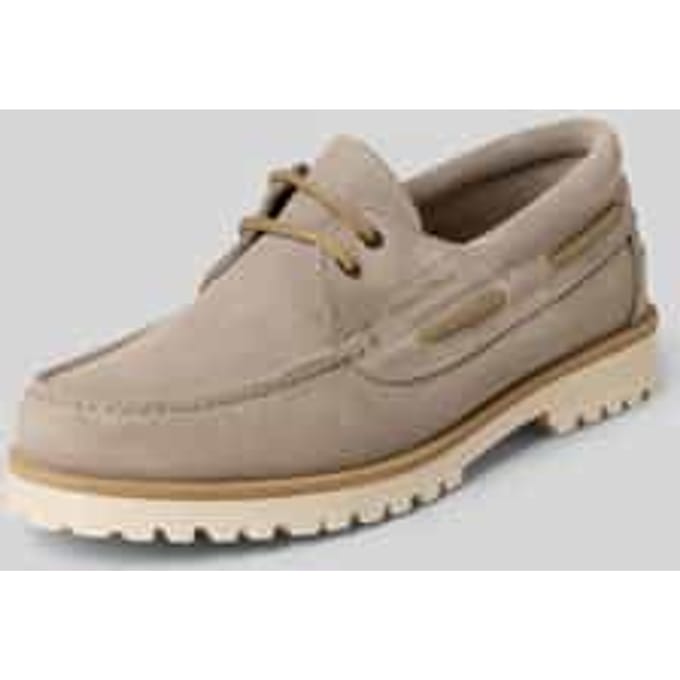 Veterschoenen van suède Model 'LEVI 1B'