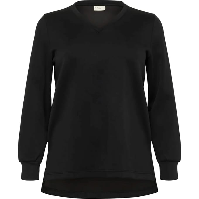Dames sweatshirt KAFFE Curve Annita